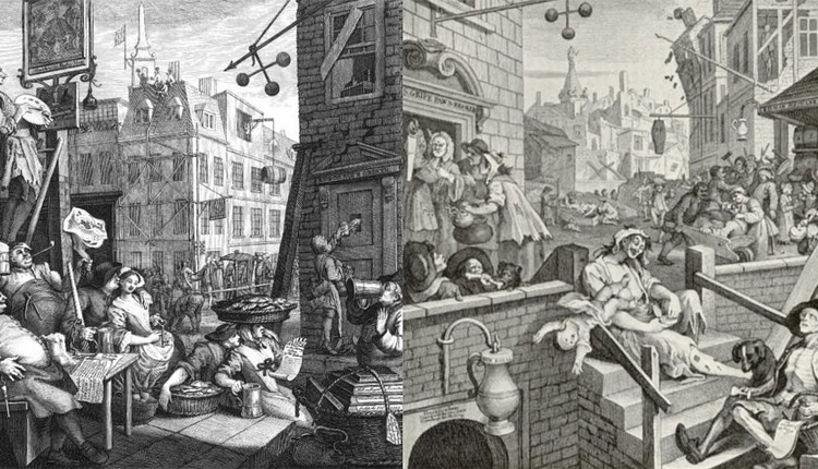 Hogarth's Gin Lane