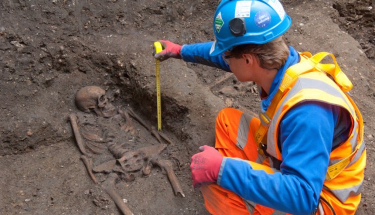 Crossrail archeology