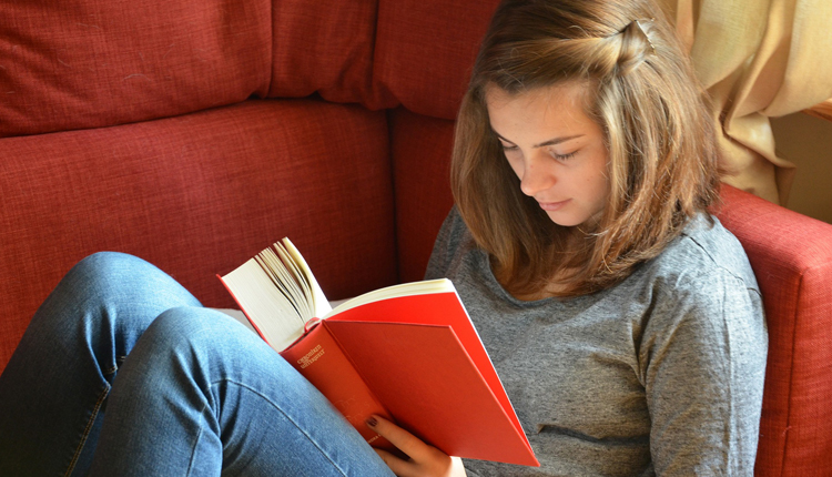 Girl reading