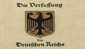 Weimar constitution